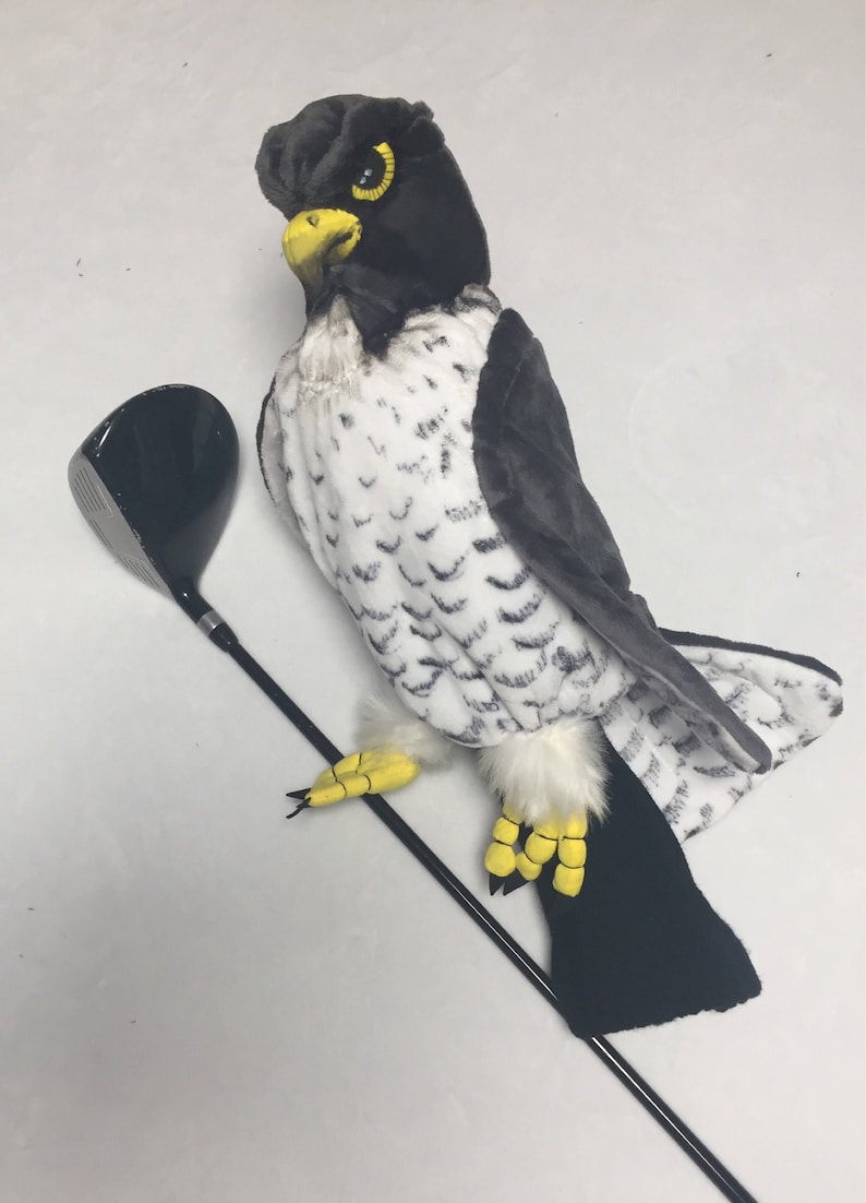 Golf headcover falcon bird of prey Etsy