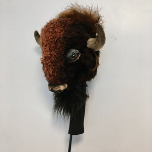 Buffalo, Bison - GOLF headcover for a driver , Golfer’s GIFT