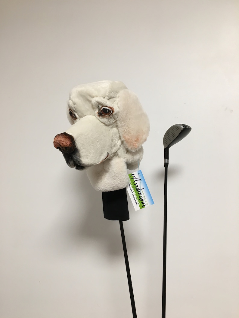 Labrador Retriever GOLF Club Headcover custom Dog Portrait Etsy UK