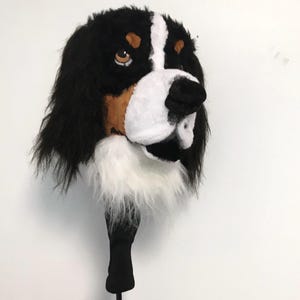 Custom Golf club cover - Bernese Mountain dog portrait