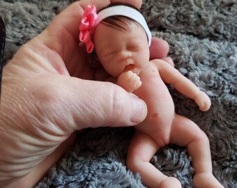 miniature silicone baby