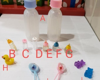 1.25 Inch Miniature Plastic Babies Bulk White Skin 144 Pieces