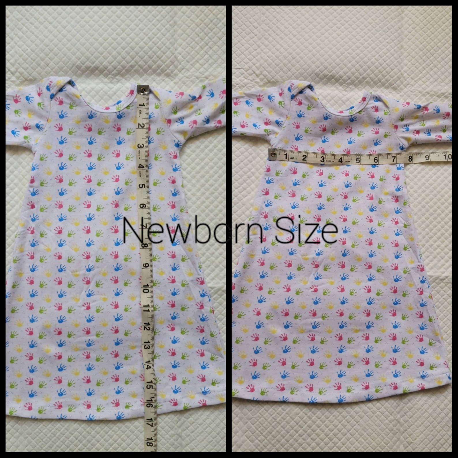 Miniature Baby Drawstring Gowns Several Colors and Sizes Etsy