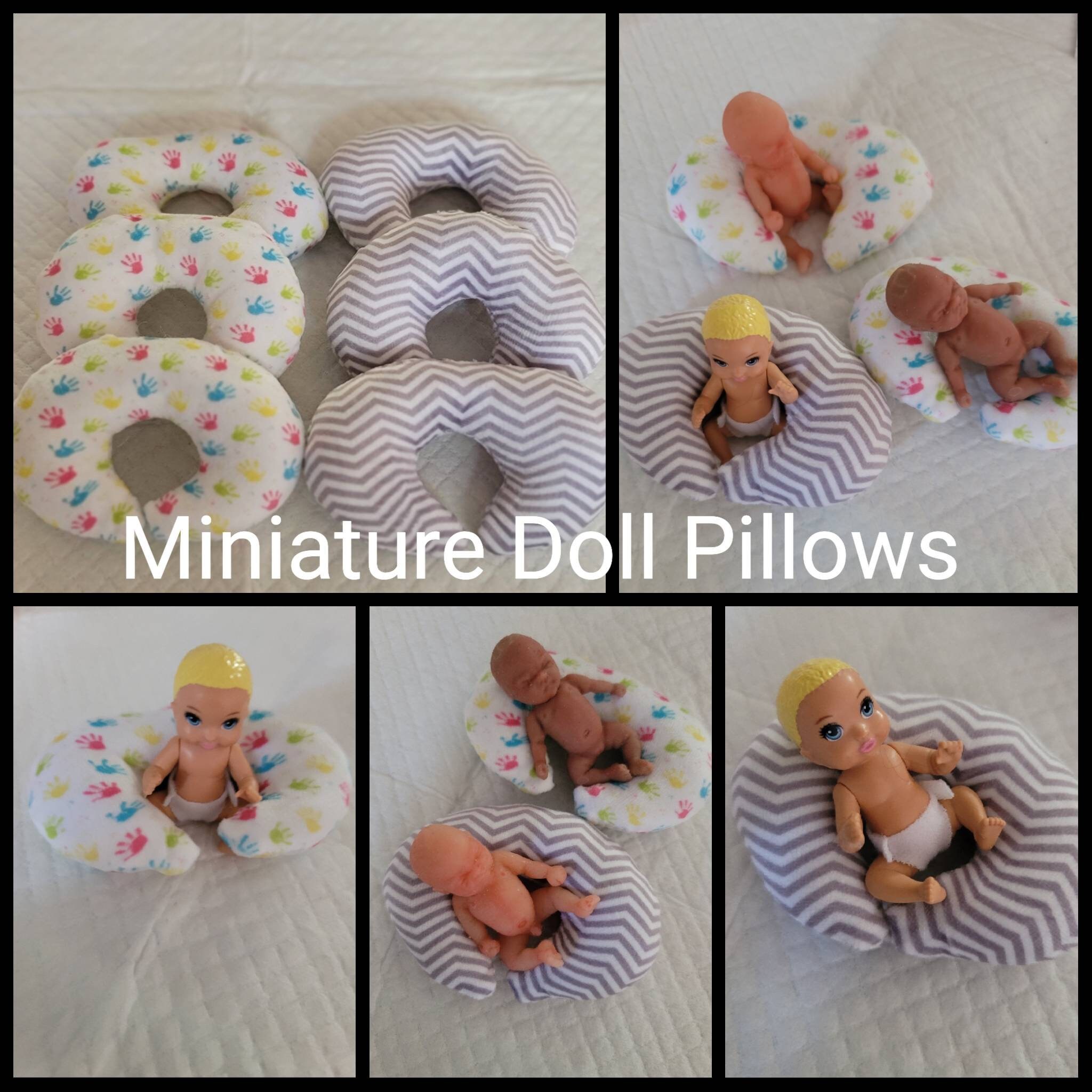 Miniature Baby Doll Pillow Etsy