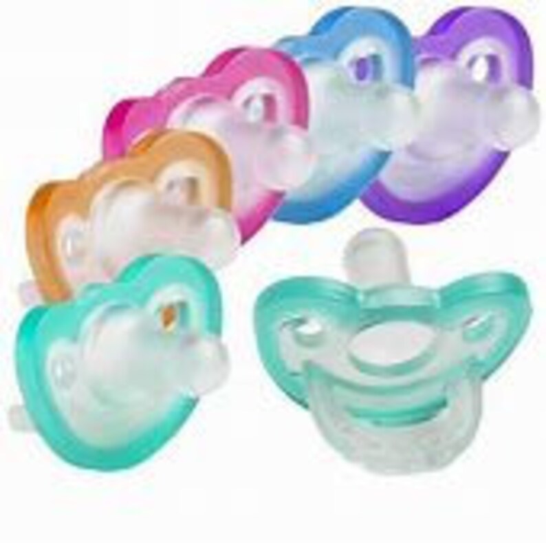 Silicone Pacifier preemie Size 3 Colors Available Etsy