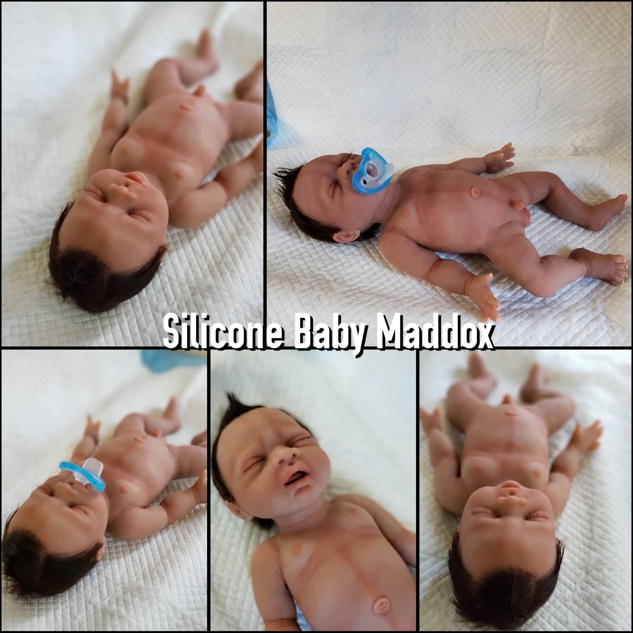 SILICONE Blinkin Girl - Full-Body Silicone (16.5 Reborn Doll Kit