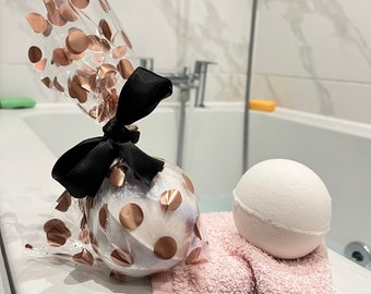 Vanilla Serenity: Luxurious Warm Vanilla Scented Bath Bomb for Ultimate Relaxation
