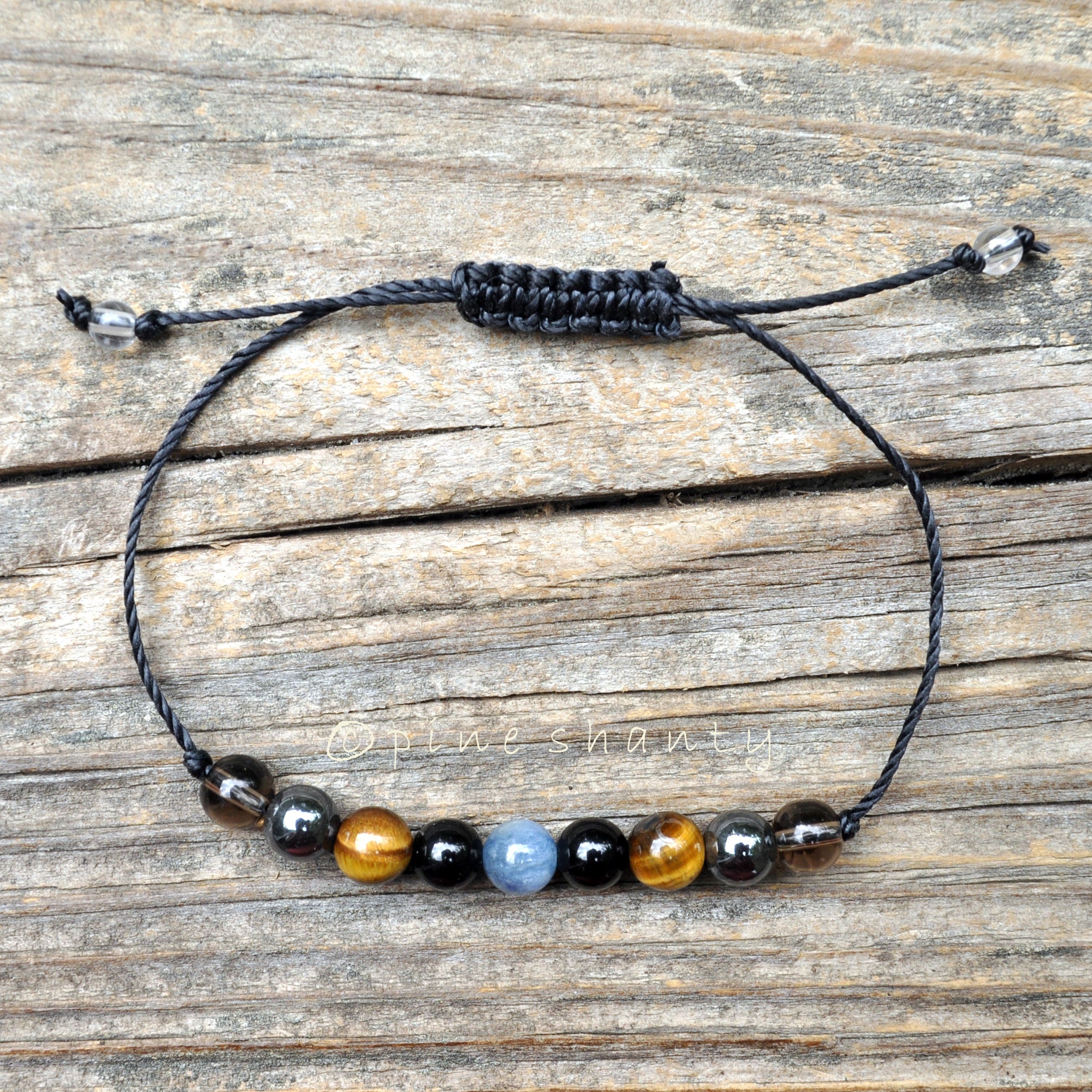 Empath Protection | Kyanite + Black Tourmaline + Tiger Eye + Hematite…
