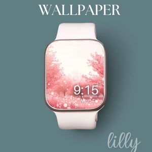 Quadrante Apple Watch floreale, sfondo per orologio, sfondo per Apple Watch da donna, download istantaneo del grazioso quadrante Apple Watch per la primavera, fiori selvatici