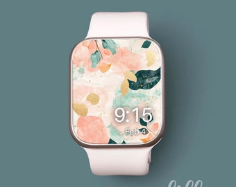Apple Watch Face , Smart Watch Background, Womens Apple Watch Wallpaper, Pretty Apple Watch Face Instant Download, Smartwatch Wallpaper