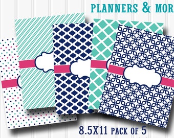 Binder Cover Printable Pages for Binder Notebooks Digital Notebooks Digital Planners. Print or use digitally! Cover or Divider Pages