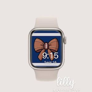 Football Watch Face, Sports Smart Watch Background, Bow Team Apple Watch Wallpaper, Football Season Watch Face Download, Smartwatch Face