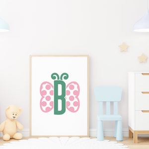 Butterfly SVG Monogram Set A-Zsvg & png formatsspring svg butterfly monogram svg letter svg spring monogram svg files butterfly alphabet image 4