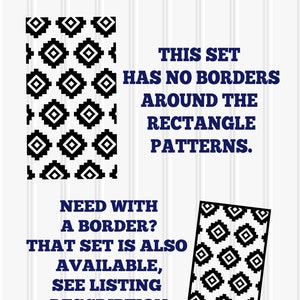 SVG File Set Includes 16 Rectangle Svg Patterns Svg Png Jpg Format ...