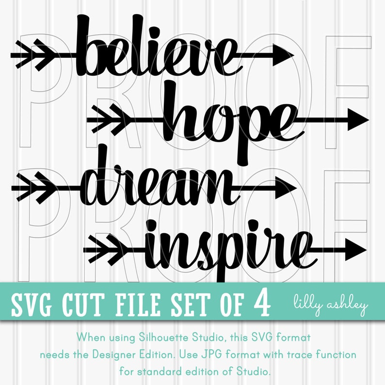 SVG Files Set of 4 Cut Filescommercial Use Ok Includes PNG  Etsy