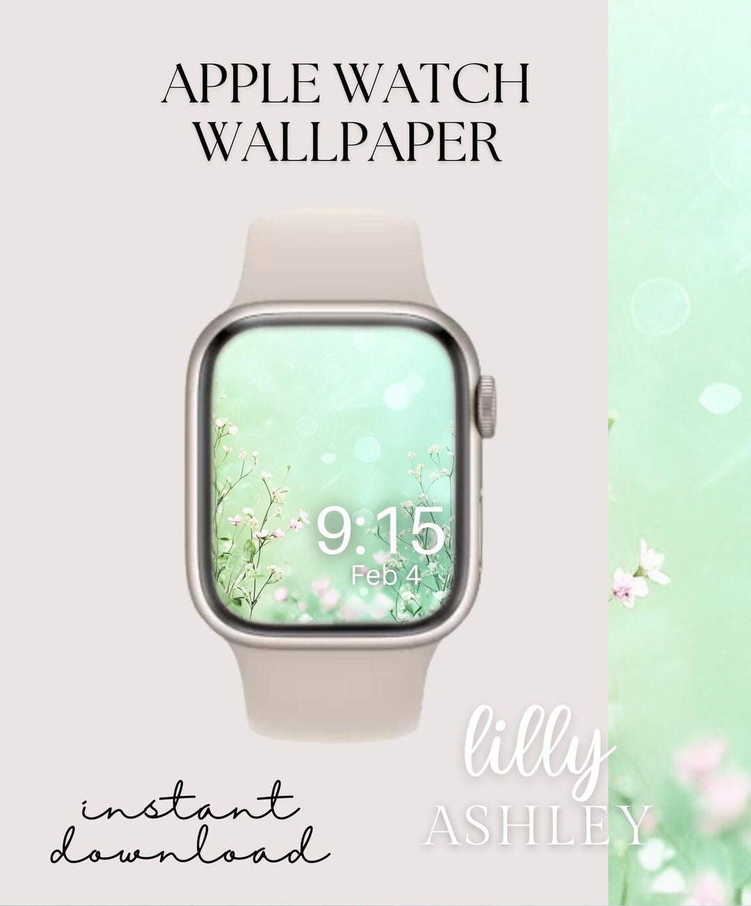 Spring Apple Watch Face Wallpaper | Spring Download for Smartwatch ...