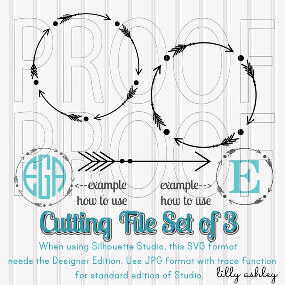 Download Arrow Svg Cut File Set Of 3 In Svg Png Jpg Formats Etsy
