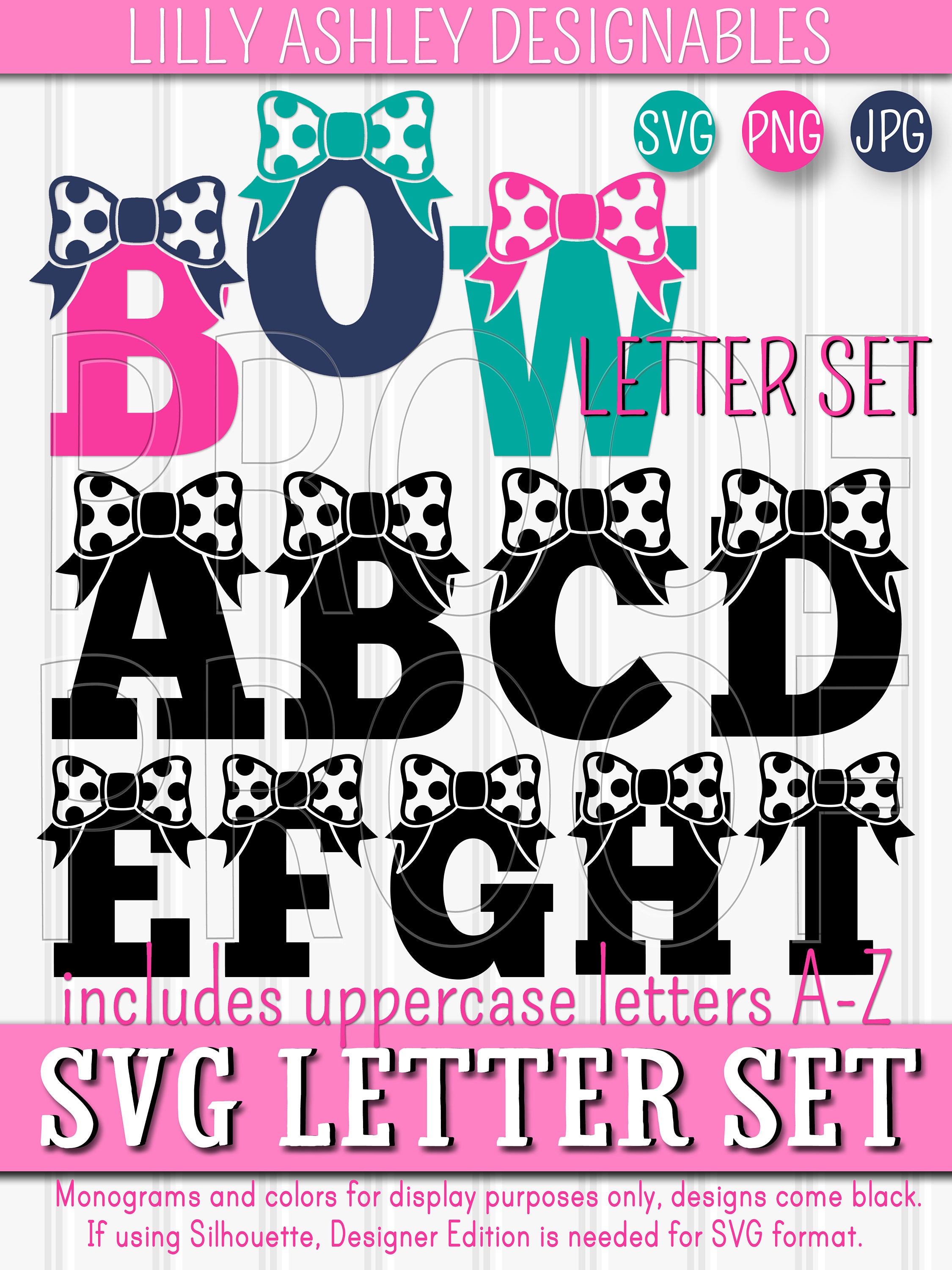 Download Svg File Set Of 26 Cut Files Includes Uppercase Letters A Z In Etsy