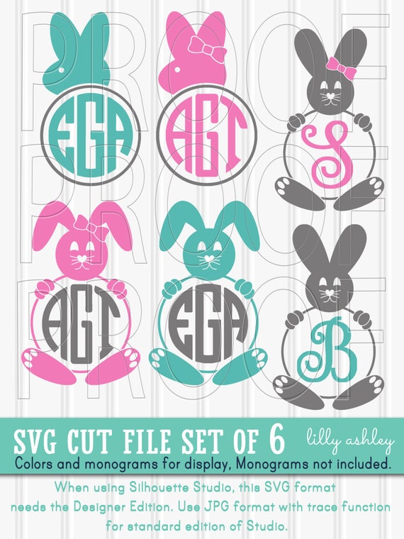 Download Monogram SVG Files Set of 6 cut files includes svg/png/jpg ...
