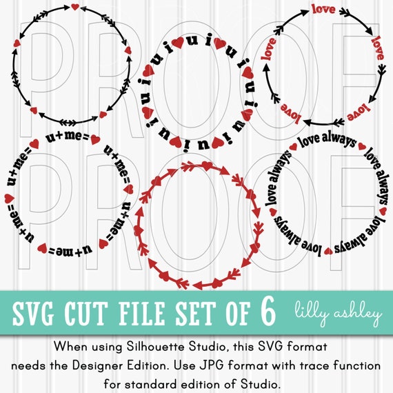 Download Free Svg Files Set Of 6 Cut File Circles Svg Png Jpg Files Etsy SVG Cut Files