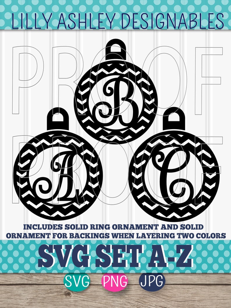 Download Christmas SVG Set of 26 2 cut files A-Z SVG/PNG/jpg ...