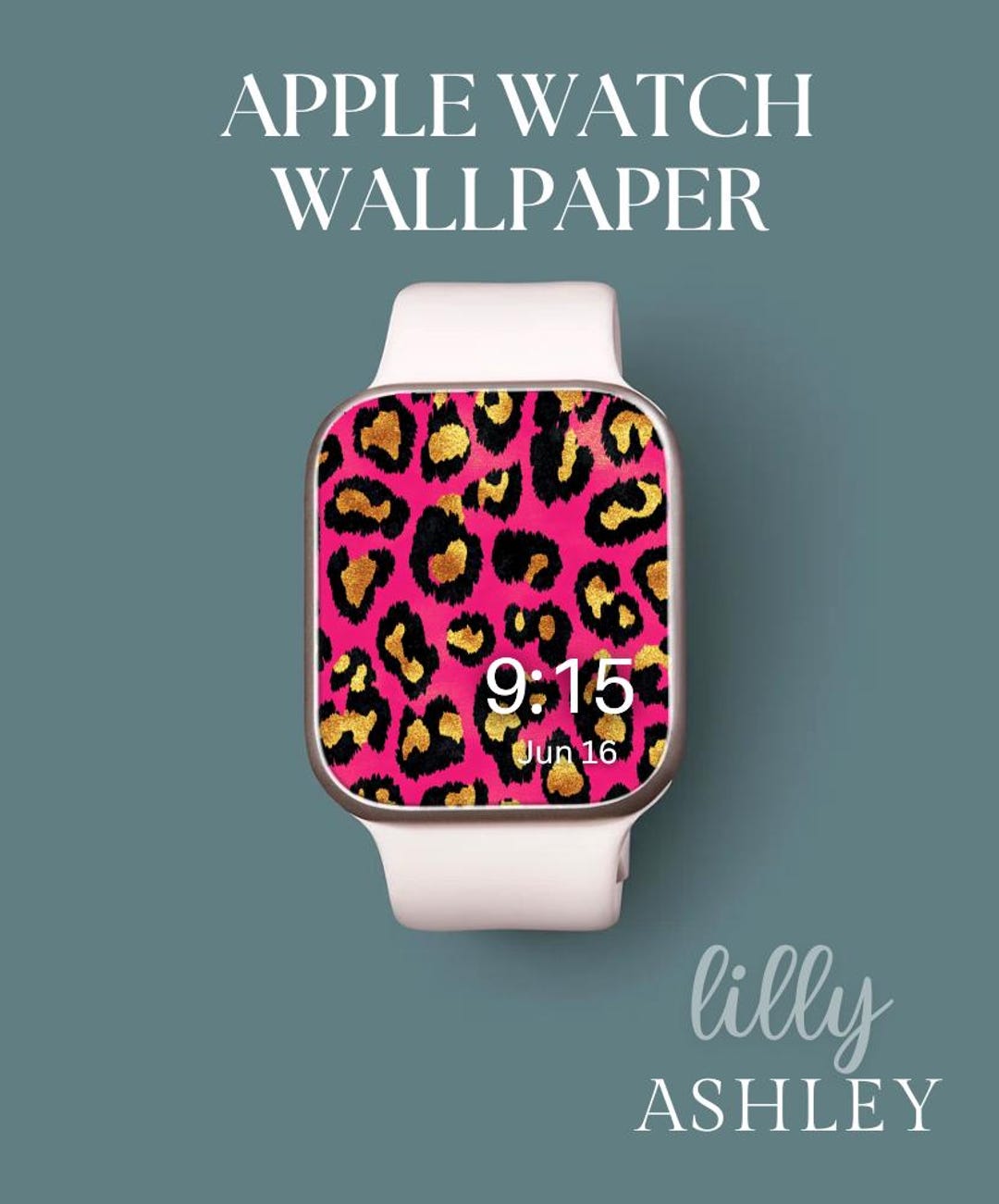 Leopard Print Watch Face