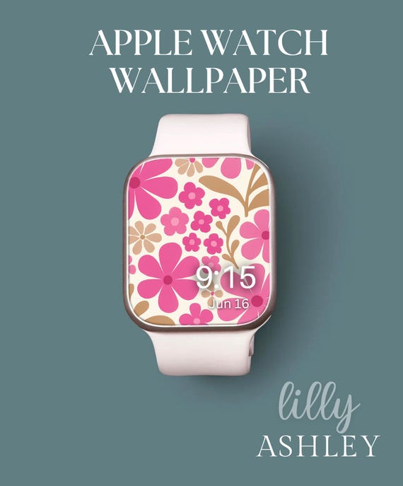 Apple Watchの文字盤、時計の背景、女性用Apple Watchの壁紙、かわいい 