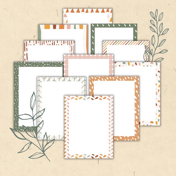 Printer paper with borders deals