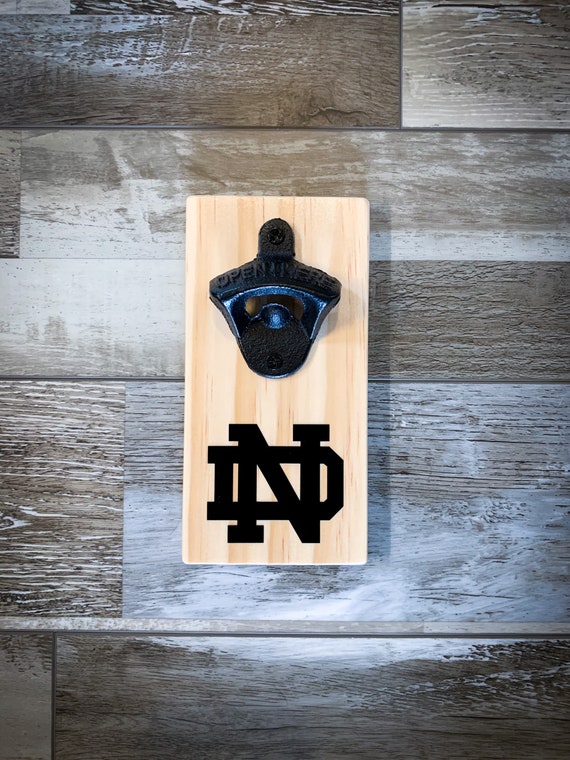 Notre Dame Fighting Irish Magnetic Bottle Opener – Rockford Woodcrafts