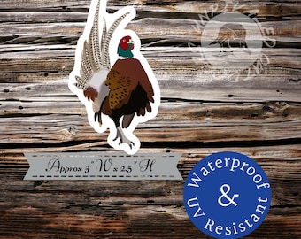 Pheasant sticker