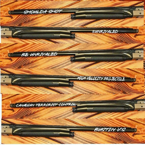 Shotgun barrel Decal set of 2 Etsy