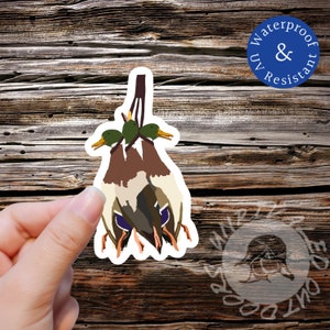 Strap of mallards sticker decal