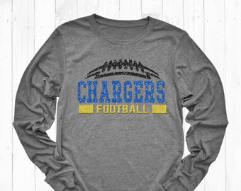 Custom Football Mom Shirt - Football Shirt with Team Name - Personalized - Glitter Football Tee - Spiritwear - Football Mom T-Shirt - Mascot