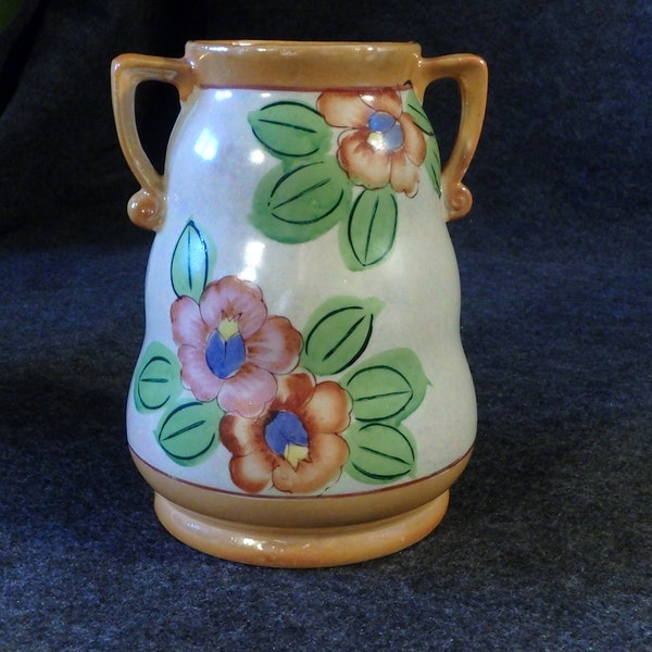 Royal Trico Lusterware Vase - A 1934 Wedding Gift! - Very Nice Condition - Nagoya Japan