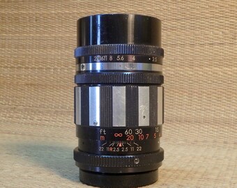 Vintage Spiratone 105mm Lens - Manual Aperature - Made in Japan