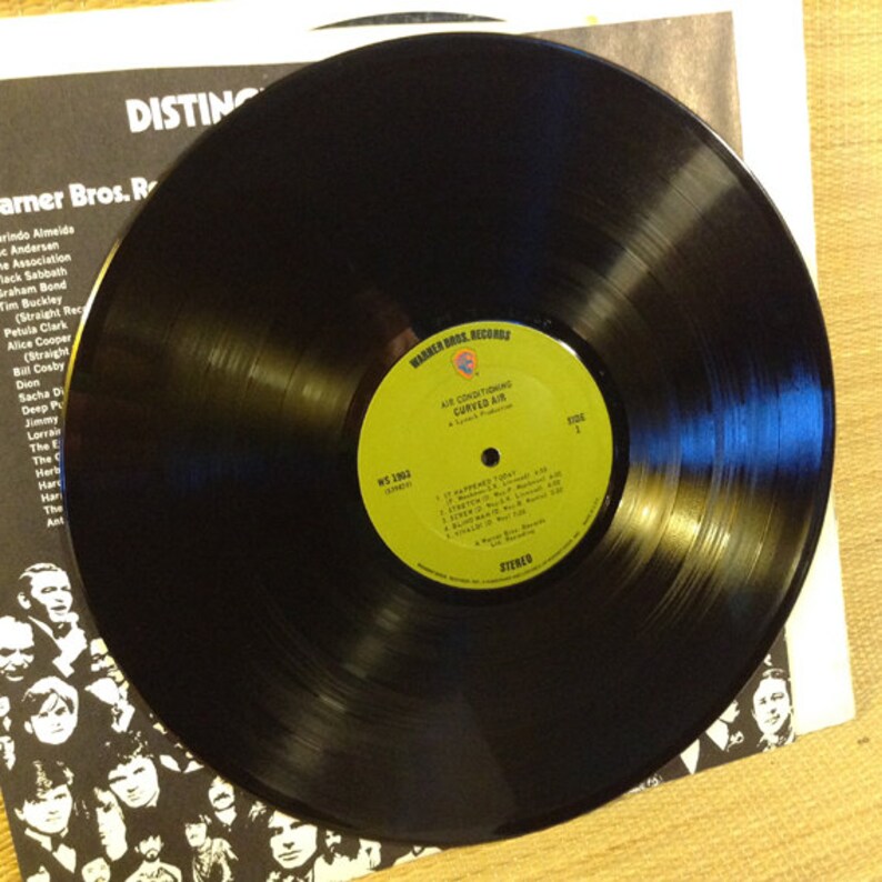 LP Curved Air Air Conditioning Vinyl Album Warner Bros. Etsy