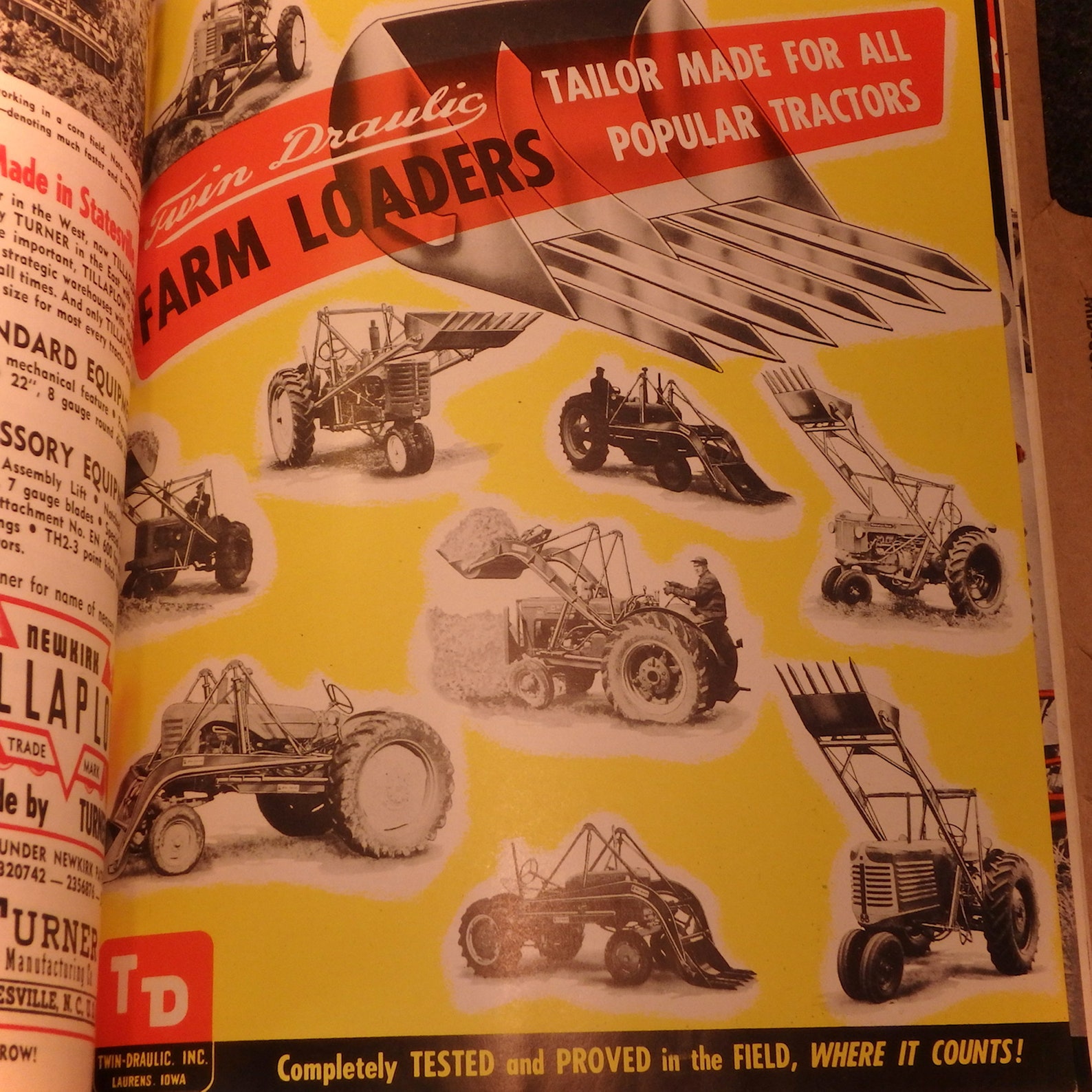 Seasonal Farm Equipment Catalog 1953 Midcontinent Sales Etsy