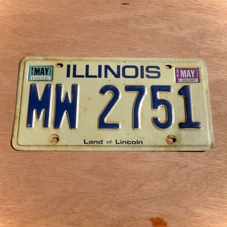 Buy License Plate Sticker Illinois emeraldever