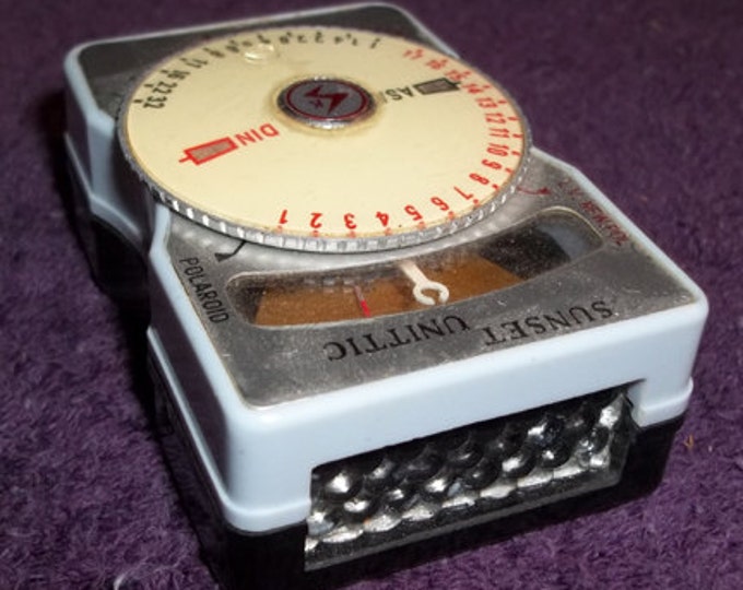 Vintage Sunset Unittic Exposure / Light Meter Model 31 Etsy