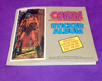 Conan Sticker Album - No. 420  with Puffy Stickers