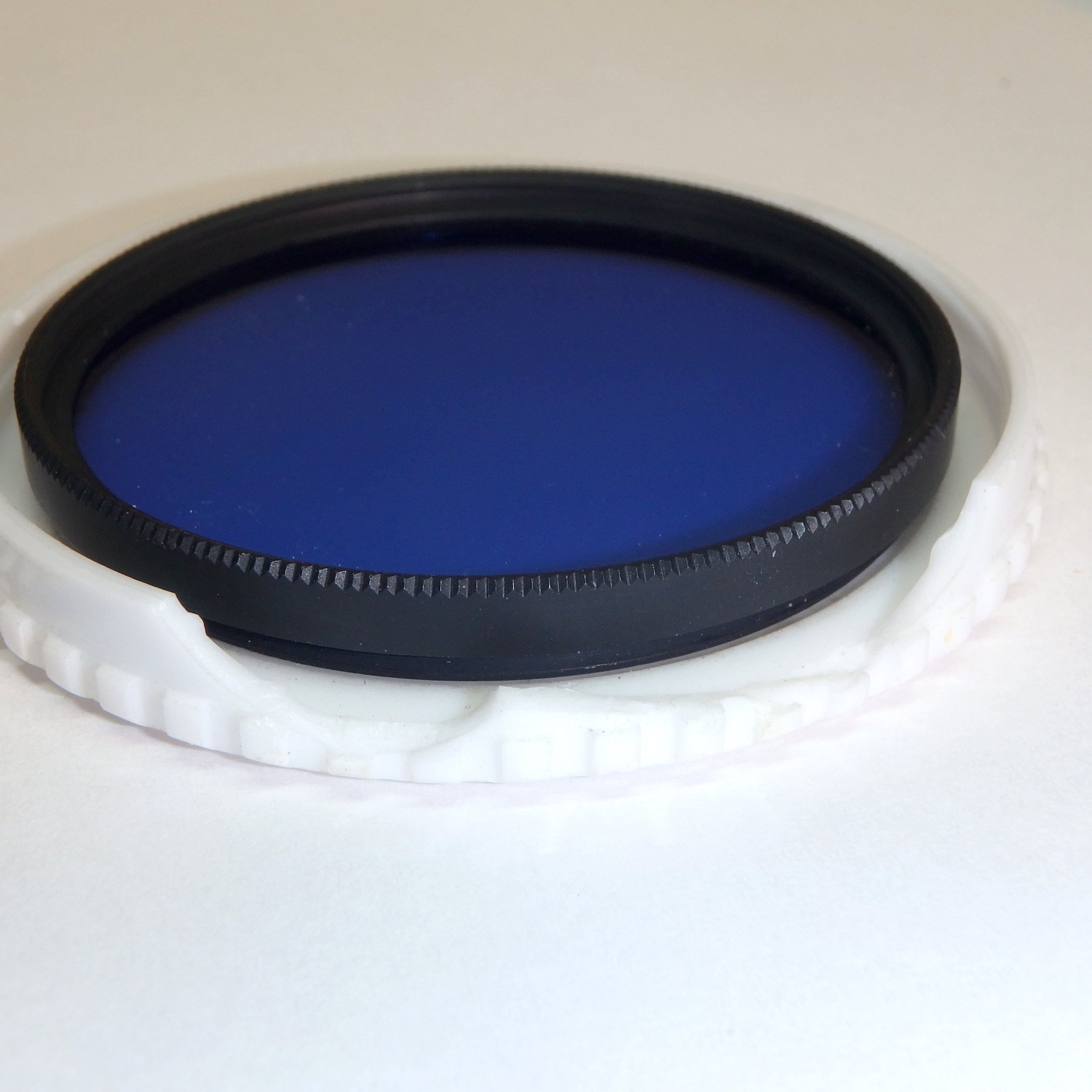 Filtre Nikon B12 52mm – Bleu, Avec Boîte, Notice Et étui, Fabriqué Au Japon