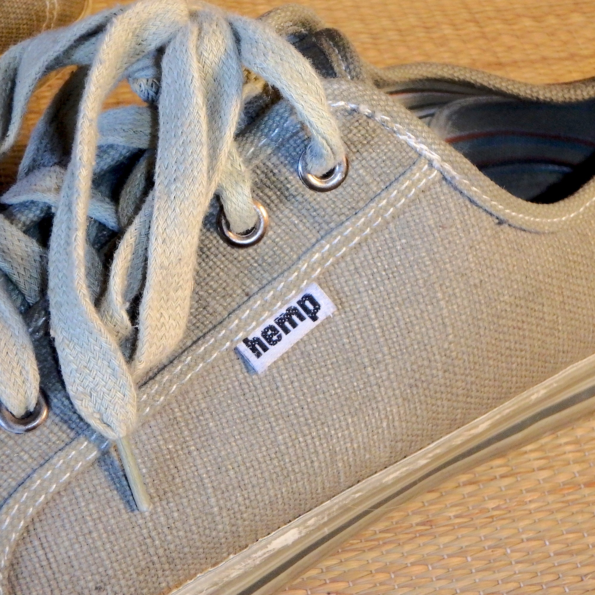 Vintage Hemp Sneakers by GOTCHA Men's Size 10 | Etsy