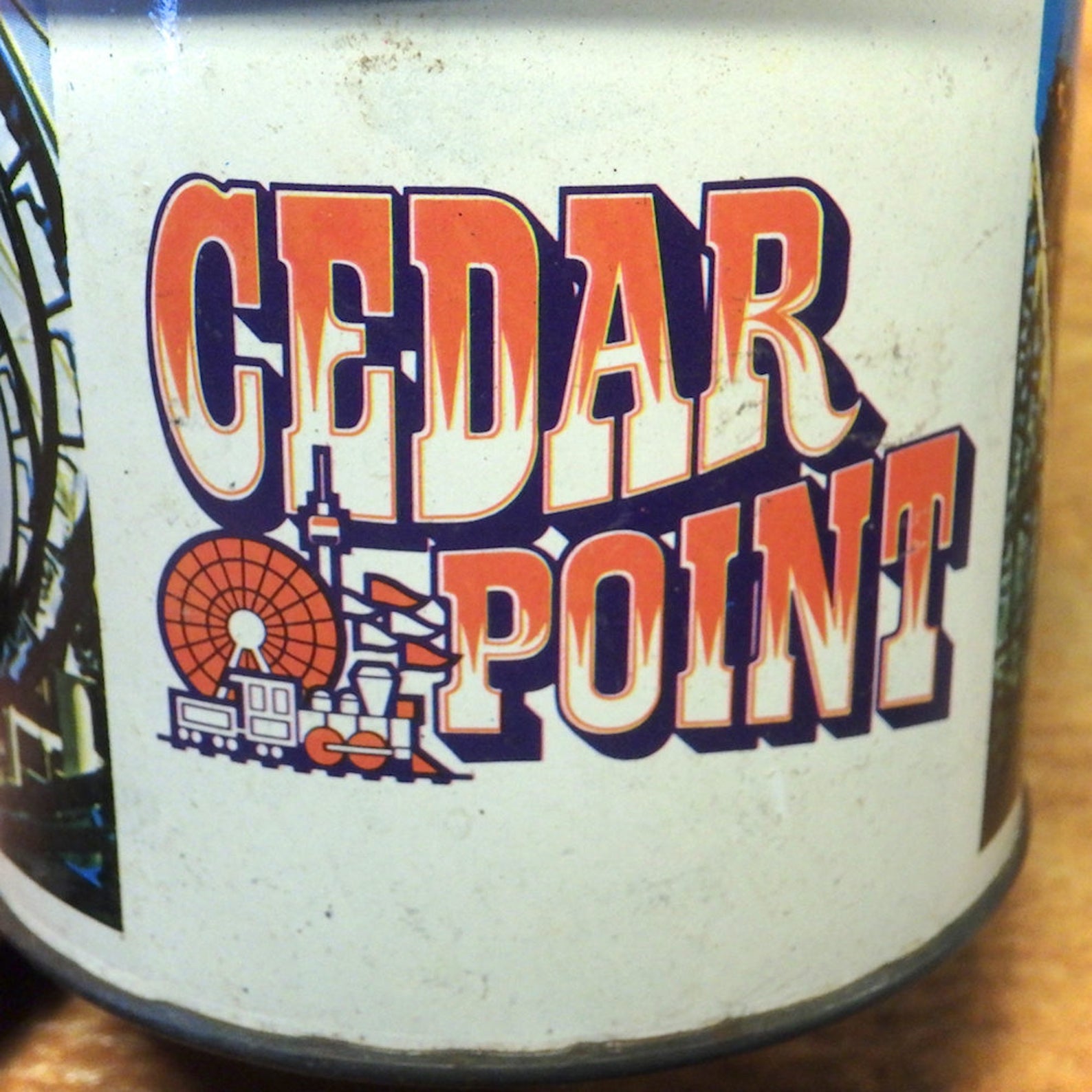 Cedar Point Tin Cup Amusement Park Souvenir Prize | Etsy
