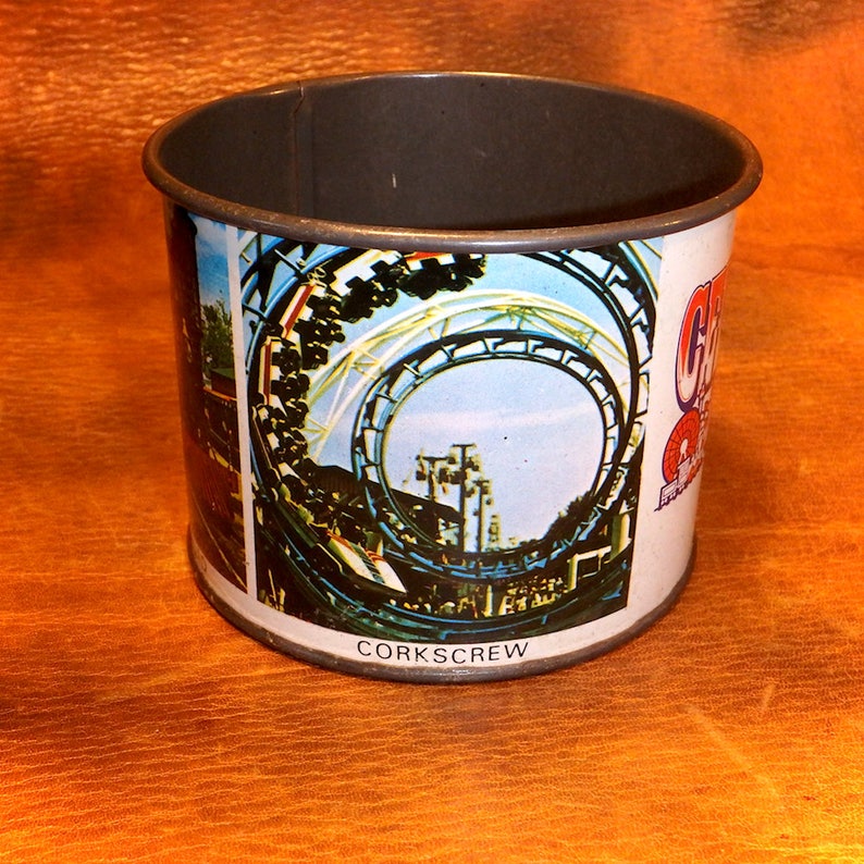Cedar Point Tin Cup Amusement Park Souvenir Prize | Etsy