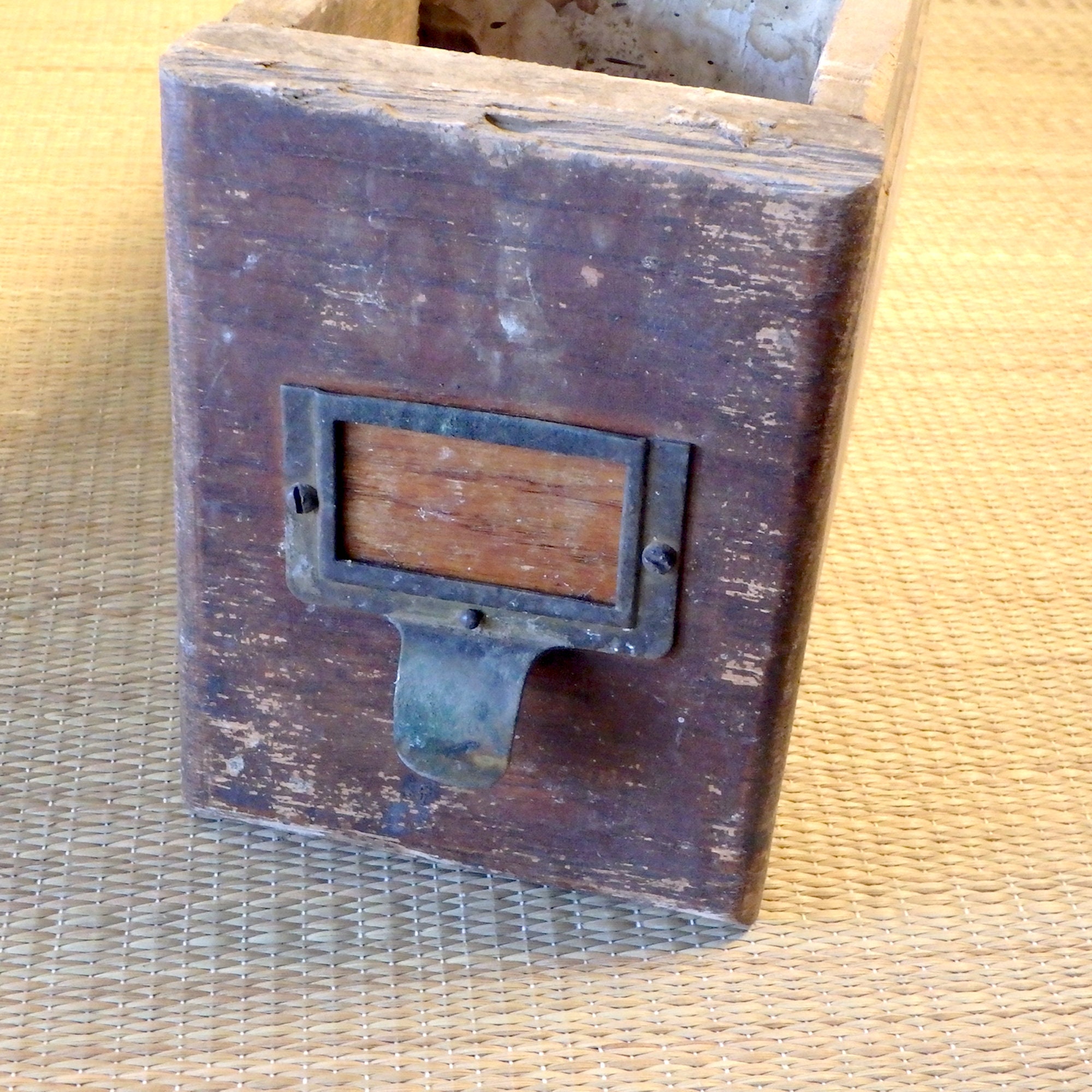 Cajón de almacenamiento de madera del gabinete de la | Etsy
