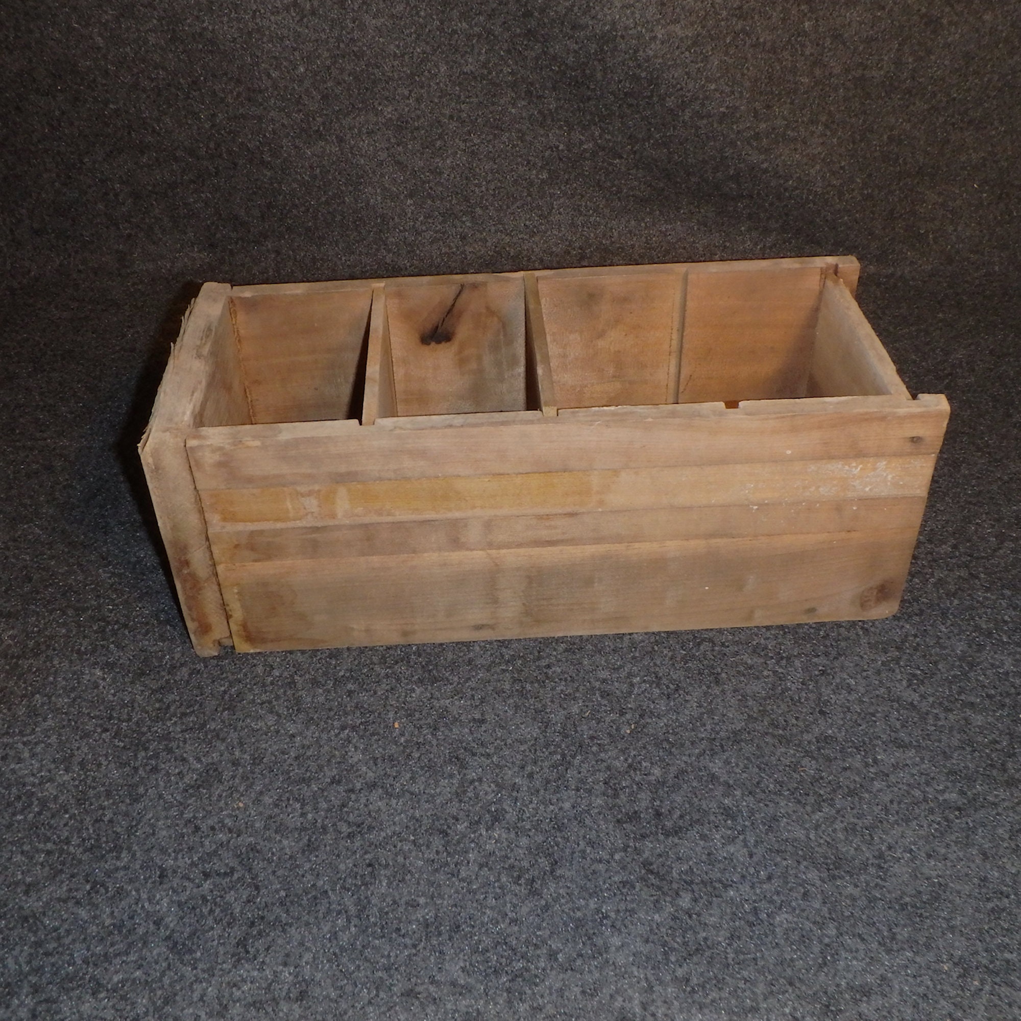 Cajón de almacenamiento de madera del gabinete de la | Etsy