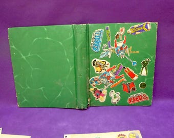 Vintage Puffy Sticker Album - Puffy Sticker - Scratch & Sniff - Many More