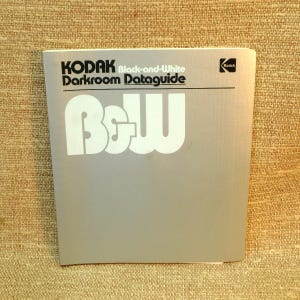 Kodak Black-and-White Darkroom Dataguide - c.1980