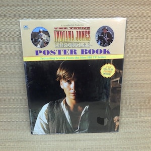 The Young Indiana Jones Chronicles Poster Book - Sealed - Original Shrink Wrap