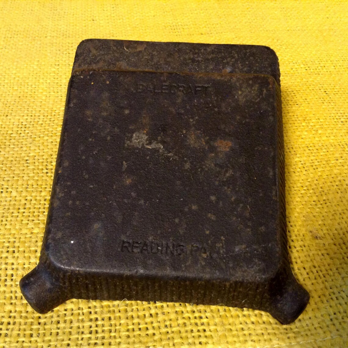 Cast Iron Ashtray With Amish Man and Woman Seated Etsy